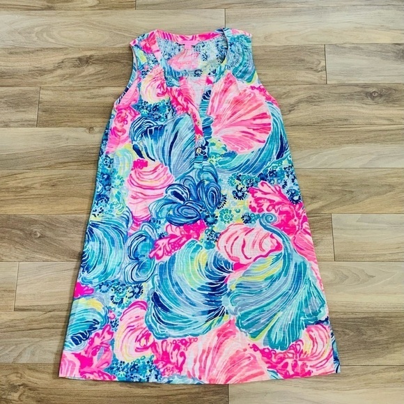 Lilly Pulitzer Essie Dress in Beach Please Multi - Picture 2 of 6
